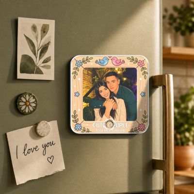 Together Forever Gift for Someone Special Customized Music Fridge Magnet with Song Memorable Gift for Couple